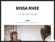 Tablet Screenshot of nissarhee.com